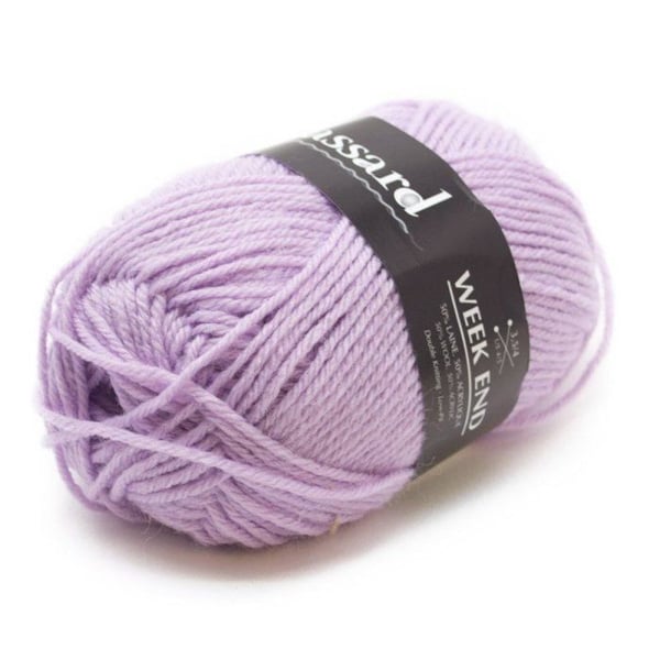 Plassard - Helgstickgarn 3011 Lila 50% Ull