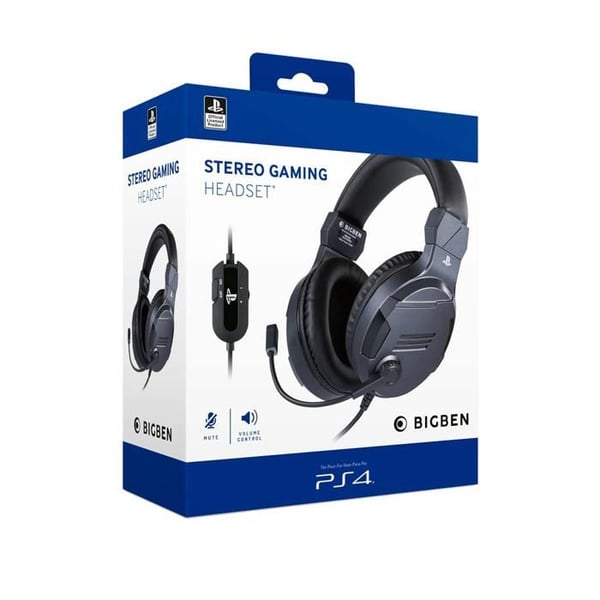 Stereospelheadset för PS4, PC, Mac och mobila enheter