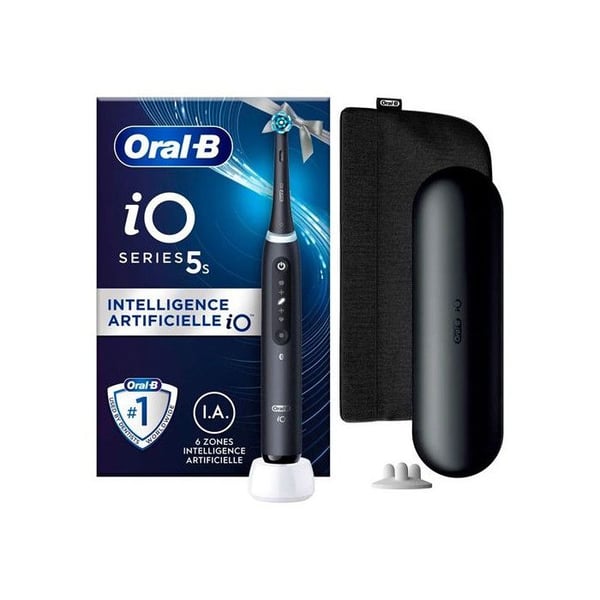 Oral B iO Series 5 Elektrisk tandborste Gåva Matt Svart Oral B iO Series 5 Elektrisk tandborste Gåva Matt Svart