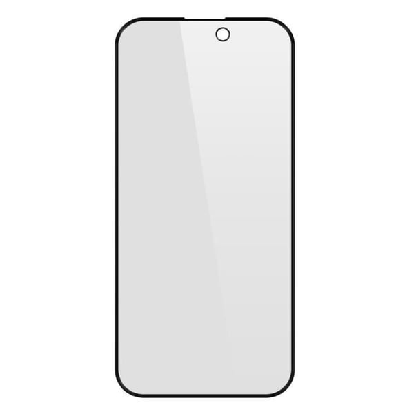 Antispionfilm - AVIZAR - iPhone 15 Plus - 9H härdat glas - Fullständigt skydd - Transparent svart Antispionfilm - AVIZAR - iPhone 15 Plus - 9H härdat glas - Fullständigt skydd - Transparent svart