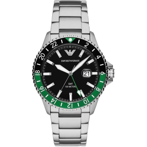 Herrur Emporio Armani - AR11589 - Silver Rostfritt stål - 10 Atm - Kvarts