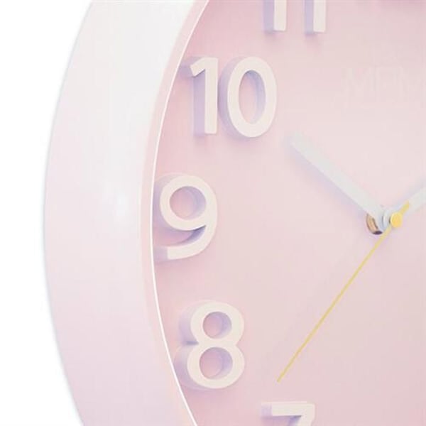 Klocka - MPM QUALITY - Tahira E01.4460.24 - Hårdför plast - Rosa - Nutida design