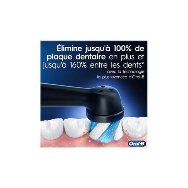 Oral B iO Series 5 Elektrisk tandborste Gåva Matt Svart