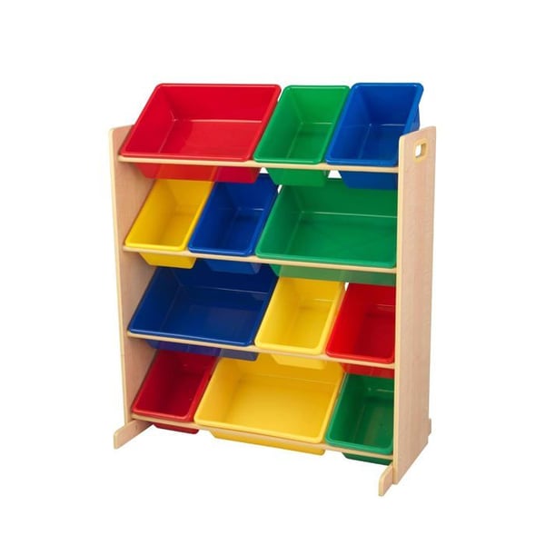 KIDKRAFT - Barnförvaring med fack - pastell