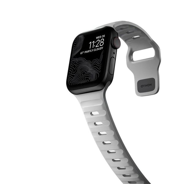 Sportarmband - NOMAD - Sportrem V2 - Silikon LSR - Vattentålig - Kompatibel med Apple Watch
