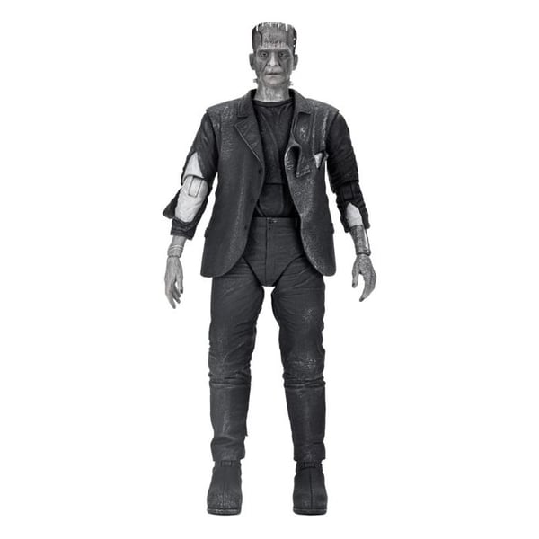Neca - Universal Monsters - Figurin Ultimate Frankensteins Monster (Bruden till Frankenstein) (B&W) 18 cm