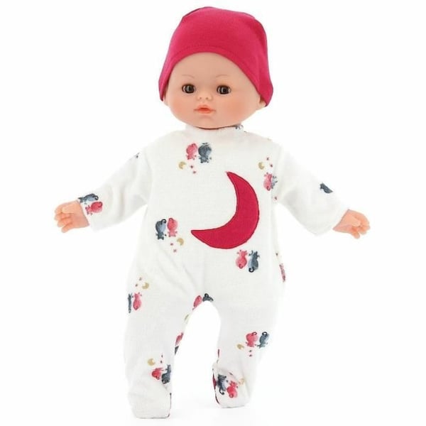 Docka - Petitcollin - Charlie - 36 cm - Mjuk vinyl - Blinkande bruna ögon