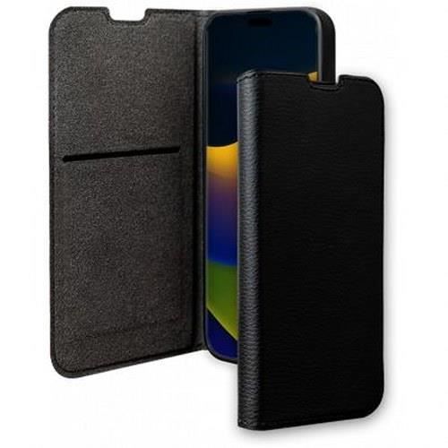 Fodral för Apple iPhone 15 Plus Folio Wallet med korthållare och videostöd BigBen Connected Black