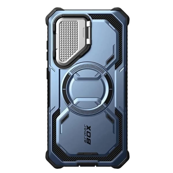Coque Intégrale - I-Blason - Samsung Galaxy S25 Plus - Antichock - Kompatibel med MagSafe - Blå