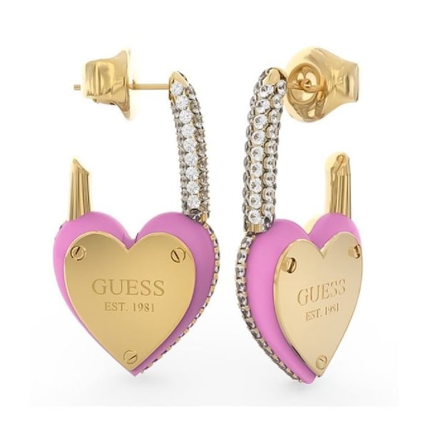 Örhängen - GUESS - JUBE04203JWYGPKT-U - Rostfritt stål - Guld - Kvinna