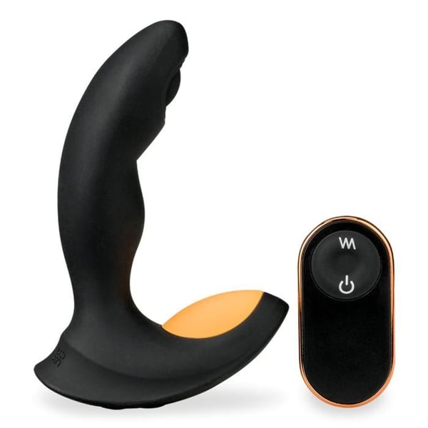 Praise Analvibrator, Vibrerande Prostatastimulator och Penetrerande Massager - Svart