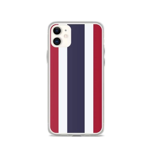 Telefonskal - PIXELFORMA - Thailands flagga - Kompatibel med iPhone 11 - Mjuk - Stötsäker