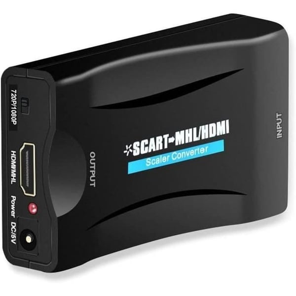 Adapter - Peritel - A538 - 1080p - 60Hz - Analog til Digital Konverter