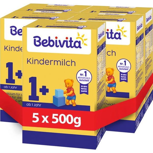 BEBIVITA 1 efterföljande formel 5×500 g