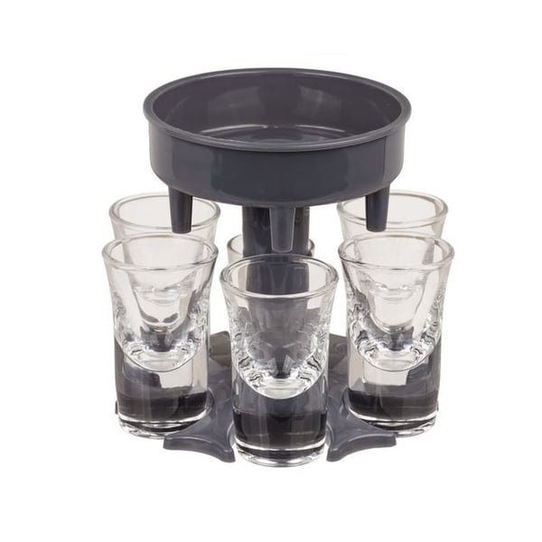 Dryckesautomat med 6 snapsglas cocktaildispenser