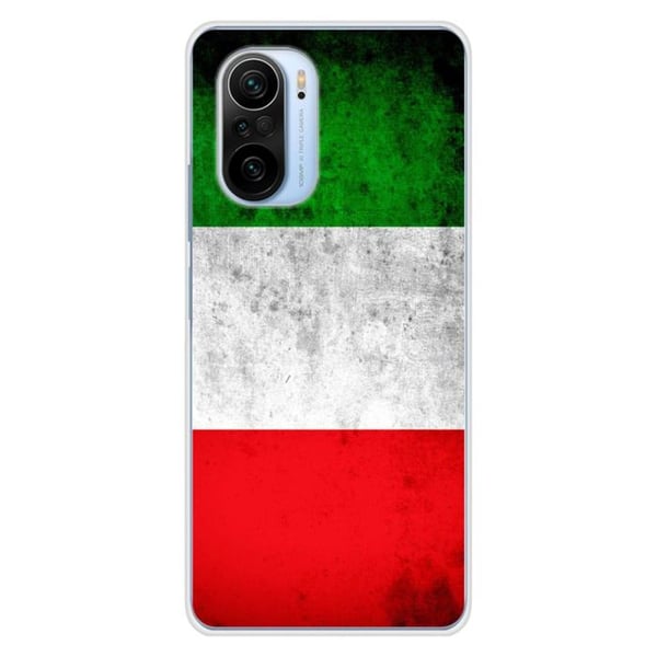 1001Coques - Silikonfodral kompatibelt med Xiaomi Mi 11 Pro - Mönster italienska flaggan - Originaldesign tryckt i Frankrike