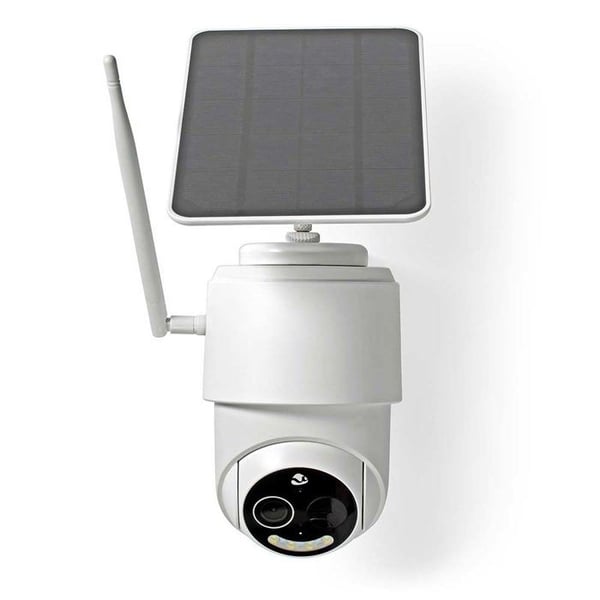 NEDIS 4G PTZ utomhuskamera FULL HD 1080P autonom med solpanel - Nattseende och rörelsesensor