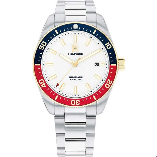 Klocka - Blått Stål - Tommy Hilfiger - 1710551
