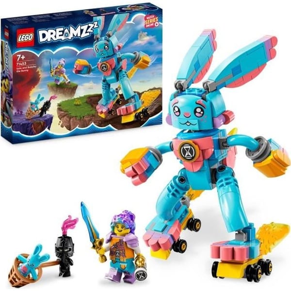 LEGO® DREAMZzz 71453 Izzie and Bunchu the Rabbit Toy med TV-serieminifigurer