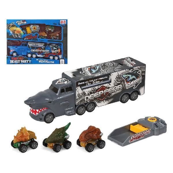 Autotransporter Truck - BigBuy Fun - The Beast Party - 35 x 26 cm - Svart