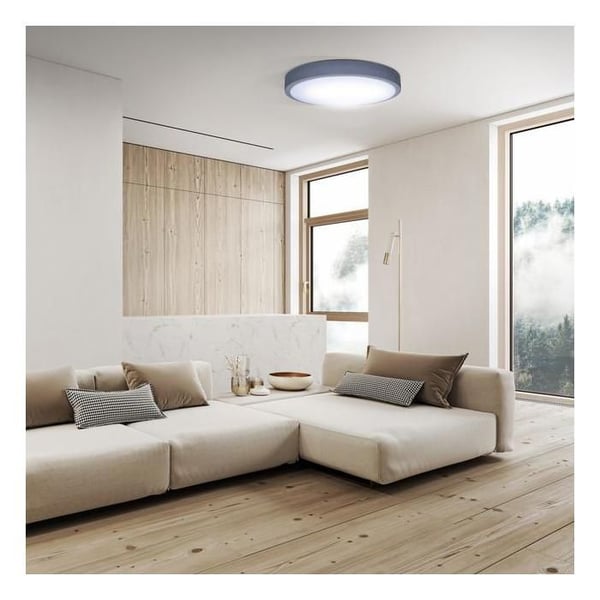 LED-taklampa - SOLIGHT - 38 cm - Dimmable - Fjärrkontroll - 6500 lm