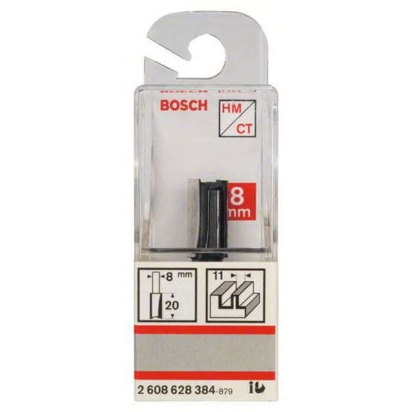 Fresa - Bosch - 2 608 628 384 - Ø 8 mm - Längd 51 mm - Diameter 11 mm