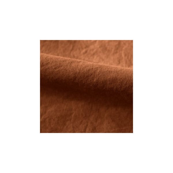 Palace prydnadslakan 100% tvättad färgad bomull 63 trådar/cm² South Wind - Palace Terracotta - 140 x 190 cm 35 cm keps