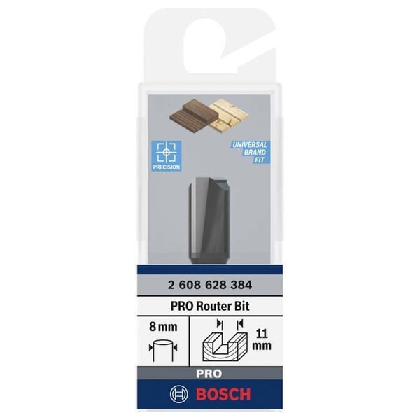 Fresa - Bosch - 2 608 628 384 - Ø 8 mm - Längd 51 mm - Diameter 11 mm