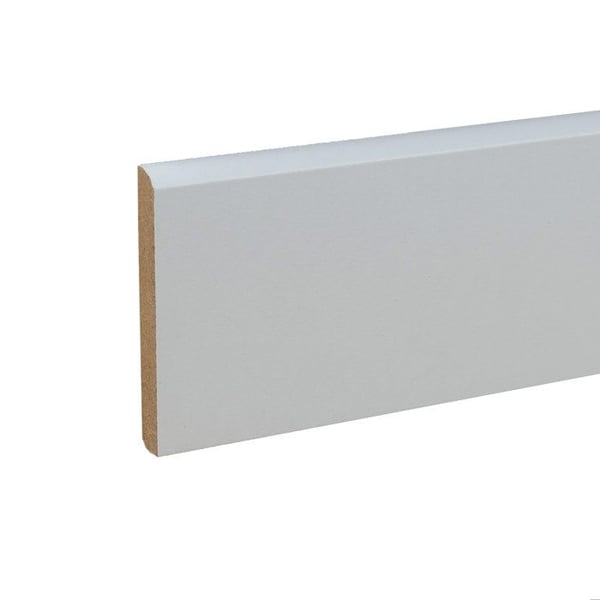 PROVISTON Sockel 9 x 100 x 2000 mm MDF belagd Rundad sockel pack om 5