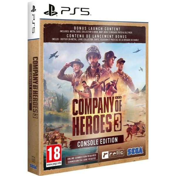 E-bok barn - interaktiv bok barn Sega Company of Heroes 3 (Steelbook-utgåvan)