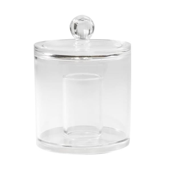 Bomullsskrin - COMPACTOR - Transparent - Hygieniskt lock - Styren - Vit Bomullsskrin - COMPACTOR - Transparent - Hygieniskt lock - Styren - Vit