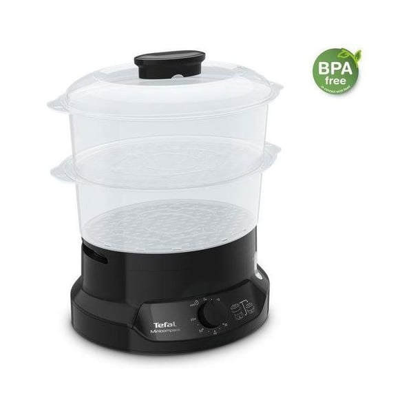 Ångkokare - TEFAL - VC139810 - 800 W - 6 l - 2 avtagbara behållare