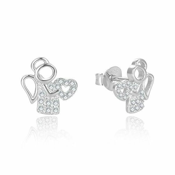 Coussin D'oreille D'argent Doux De Beneto Petit Ange Agup2666, För Kvinnor, Sbe1148
