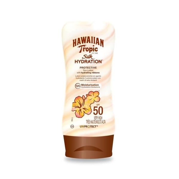 HAWAIIAN TROPIC Fuktighetsgivande solkräm Silk Hydration SPF50