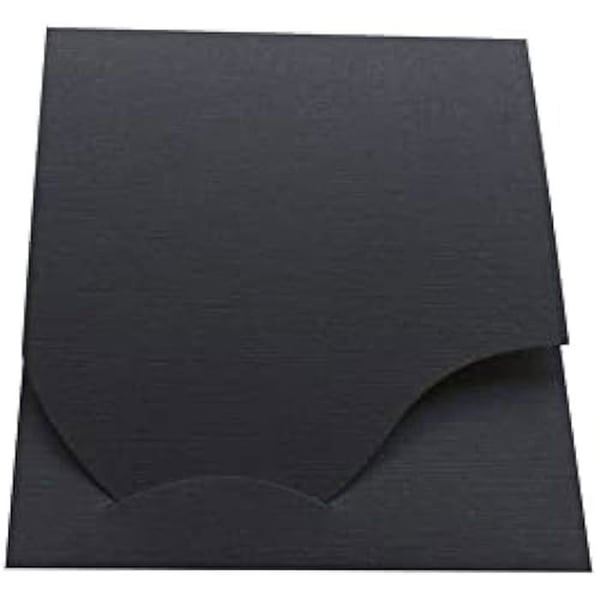 Passfoto Fodral - DAIBER - Wave Black - 1x100 - Lin Kartong