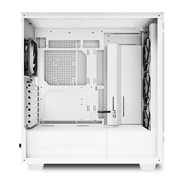 PC-chassi - SHARKOON - Rebel C50 - Vit - RGB - ATX