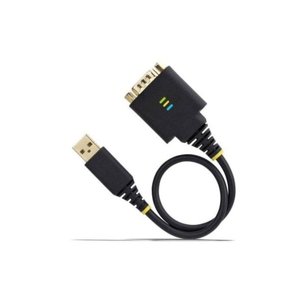 USB-adapterkabel - STARTECH - DB9 - USB 2.0 - 30 cm - Svart