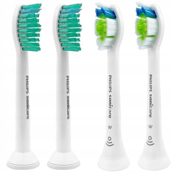 Tandborsthuvuden - Philips - DiamondClean HX6061 ProResults HX6011 - Vitning Beläggning