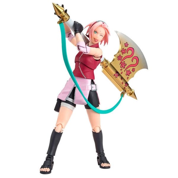 Figurina - Banpresto - Naruto Shippuden - Sakura Haruno - OP99 Edition S.H. - Exceptionell detalj