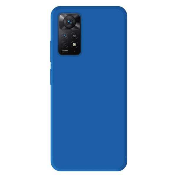 Blå silikonfodral - Kompatibel med Xiaomi Redmi Note 11 Pro