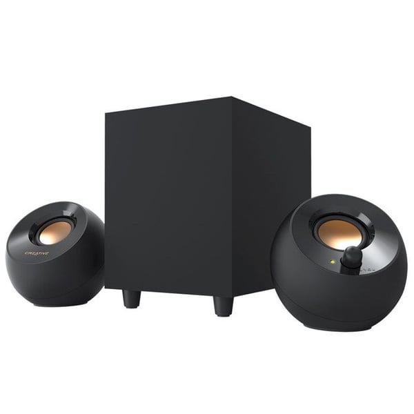 CREATIVE Pebble Plus 2.1 trådbundna PC-högtalare - 8 W - Svart