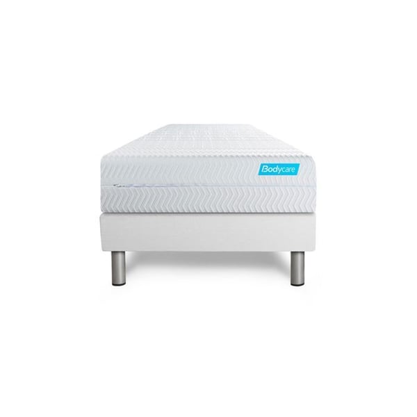 Sänggavel och madrass - BODY CARE - BIOCARE - 90x200 cm - Minnesskum - 26 cm tjock.