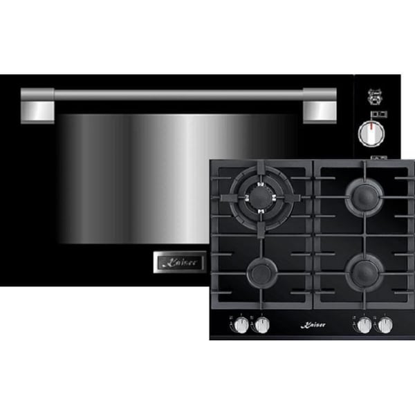 Inbyggd gaskök - Kaiser - EG 9371 - 90 cm - Elektrisk grill - Självrengöring genom hydrolys