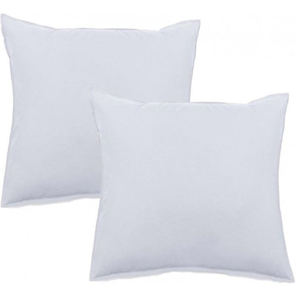 Set med 2 örngott Palace 100% tvättat bomull 63 trådar/cm² Vent du sud - Palace Neige - Set med 2 örngott 65 x 65 cm