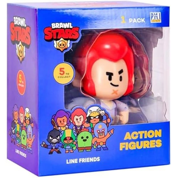 Actionfigur - BRAWL STARS - P.M.I - 11,5 cm - 1 förpackning - Slumpmässigt