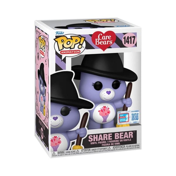 Funko Pop Animation Care Bears Share Bear Witch Figure