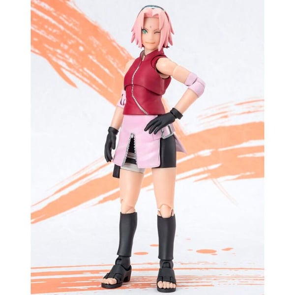Figurina - Banpresto - Naruto Shippuden - Sakura Haruno - OP99 Edition S.H. - Exceptionell detalj