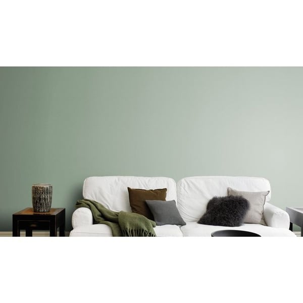 papper non-woven 555936 papper non-woven enfärgad 53 x 1005 cm Rasch Lirico grön