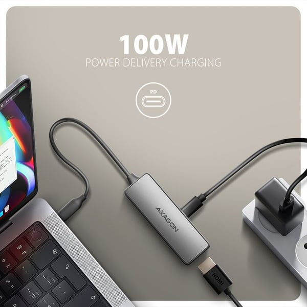AXAGON USB-C till H-adapter
