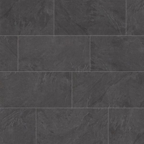 FLOORNOVO - Clip-on kakel - 600 x 294 x 9 mm - Limestone Ultramat Slate Grey Tiles - Ny Clip-on kakel FLOORNOVO - Clip-on kakel - 600 x 294 x 9 mm - Limestone Ultramat Slate Grey Tiles - Ny Clip-on kakel